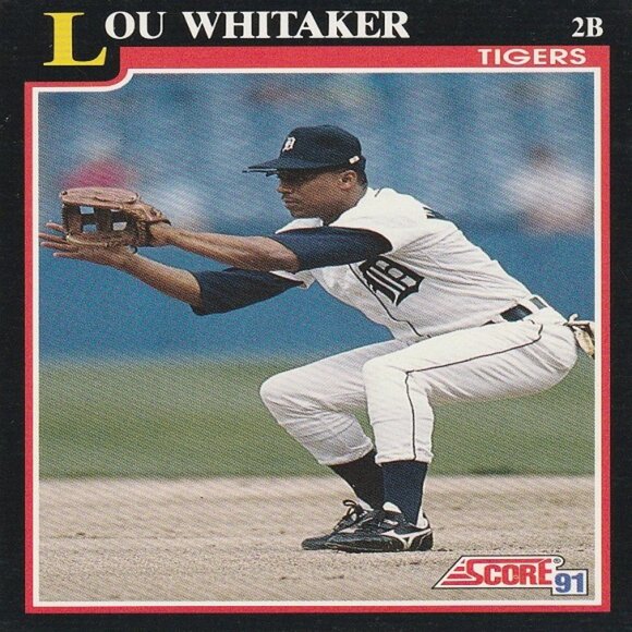 Lou Whitaker MLB Card Collection - Picture 3 of 3